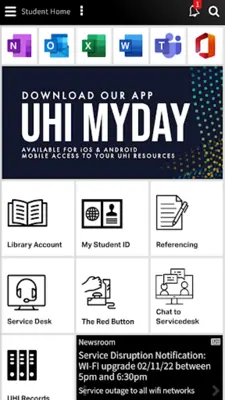 UHI myday android App screenshot 10