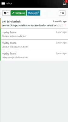 UHI myday android App screenshot 7